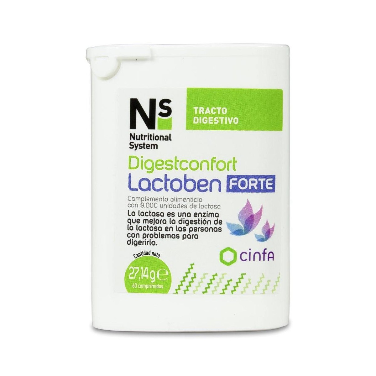 ns-digestconfort-lactoben-forte-60-comprimidos