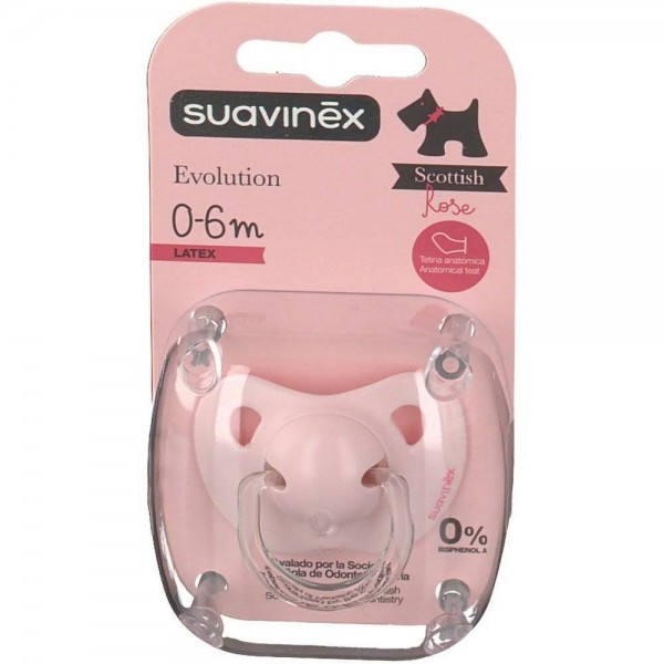 chupete-suavinex-evolution-0-6-rosa-latex